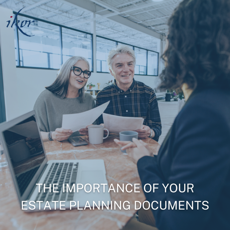 couple reviewing estate planning documents